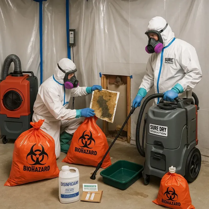 Contaminated Water Handling Protocols process in Des Moines, IA