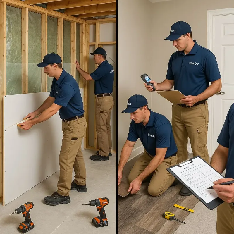 Repairs and Reconstruction process in Des Moines, IA